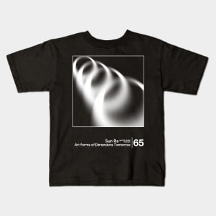 Sun Ra - Art Forms / Minimal Style Graphic Artwork Design Kids T-Shirt